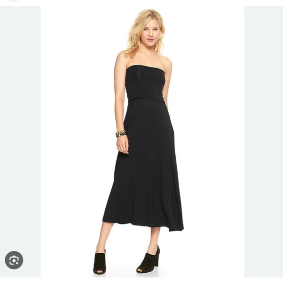 GAP Maxi Convertible Fit and Flare Strapless Dress/ Skirt Size XS - Picture 2 of 12